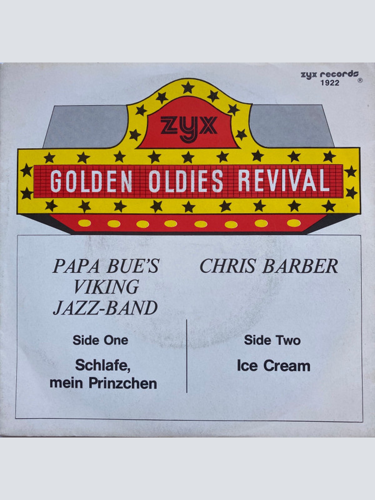 Vinyl / Papa Bue's Viking Jazz Band / Chris Barber - Schlafe Mein Prinzchen / Ice Cream