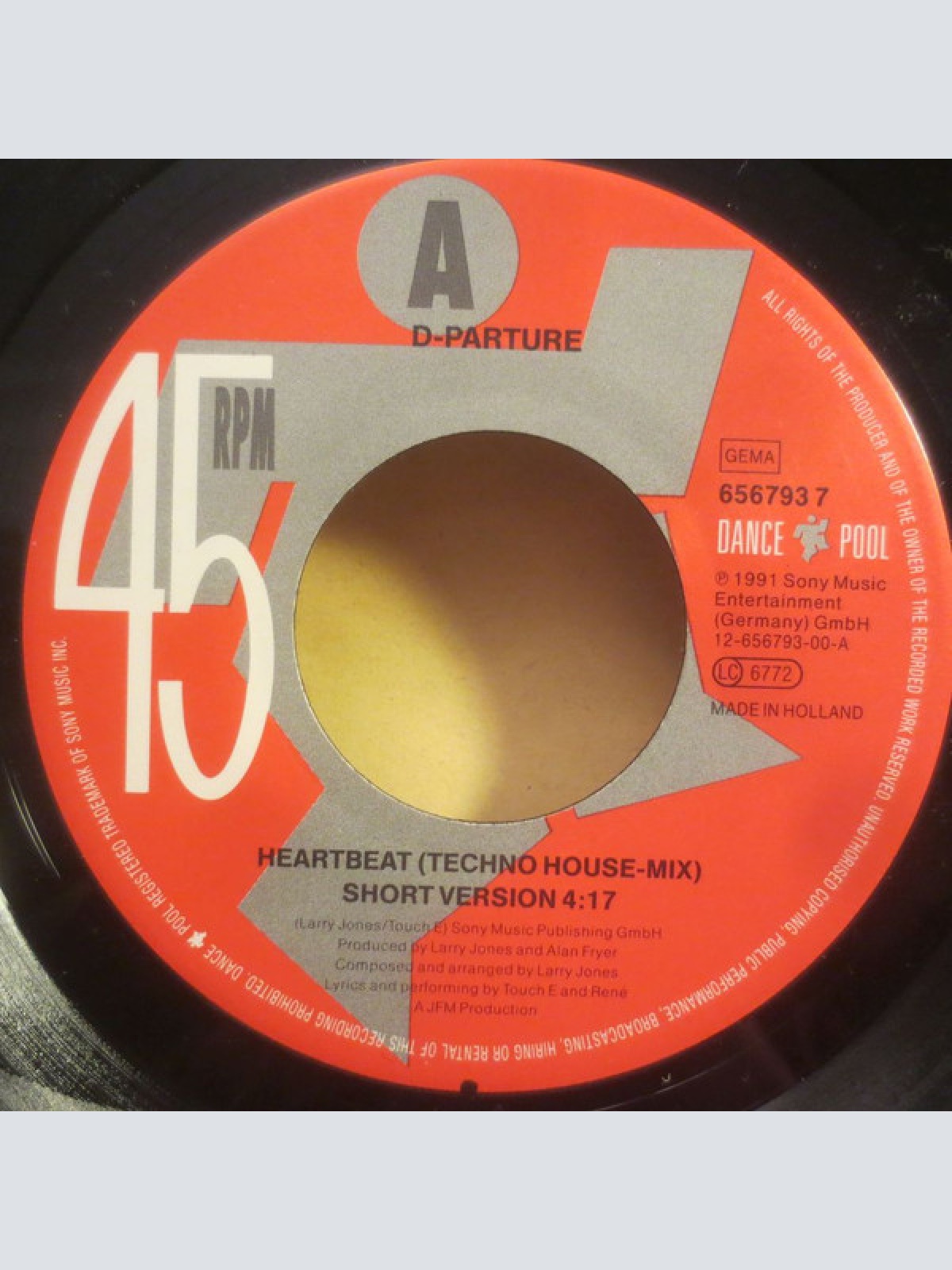 Vinyl / D-Parture - Heartbeat