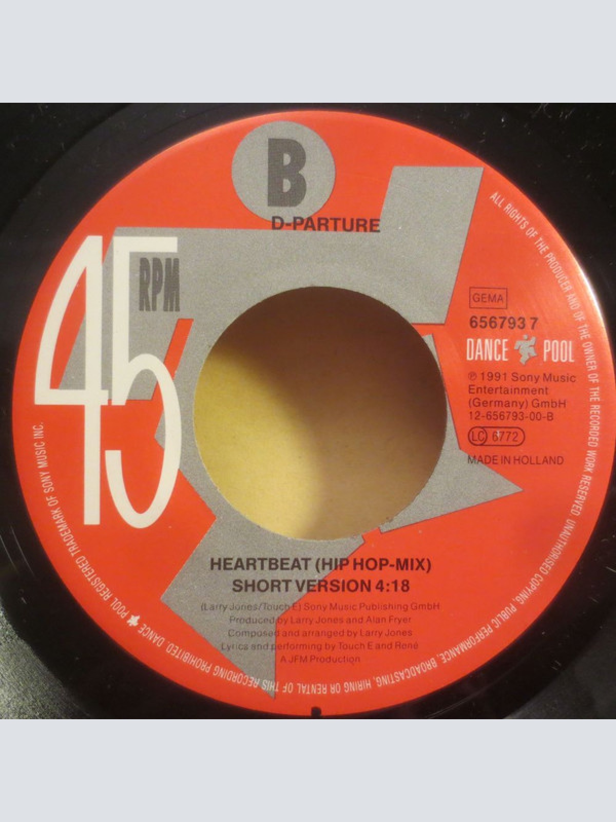 Vinyl / D-Parture - Heartbeat