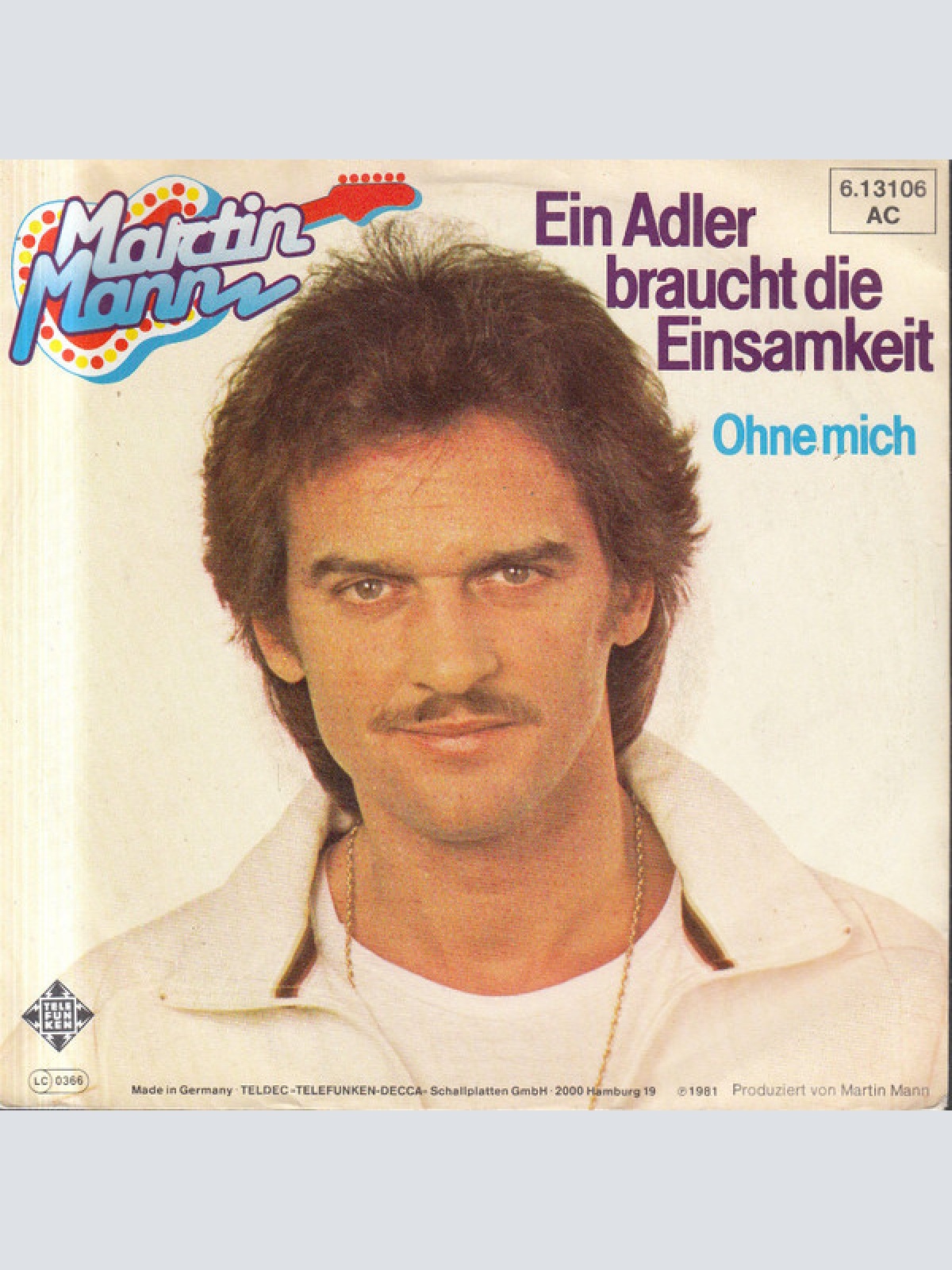 Vinyl / Martin Mann - Ein Adler Braucht Die Einsamkeit