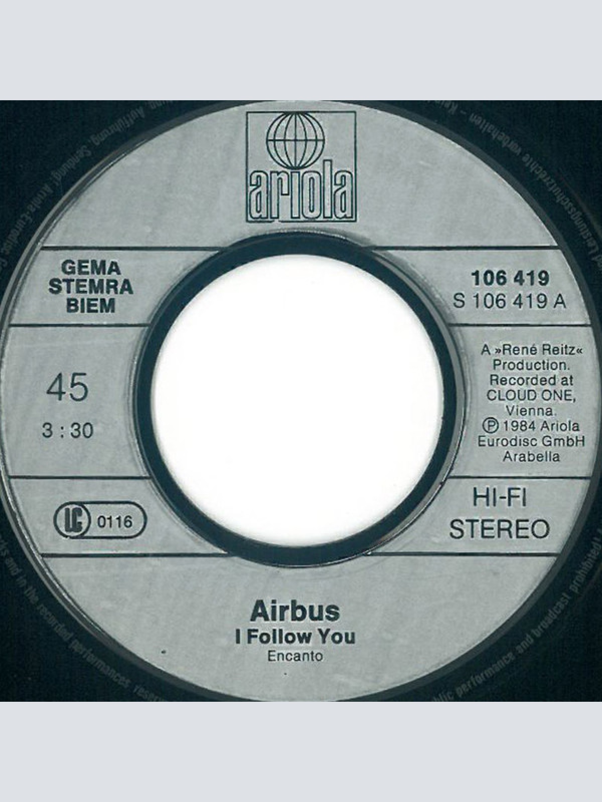 Vinyl / Airbus (2) - I Follow You