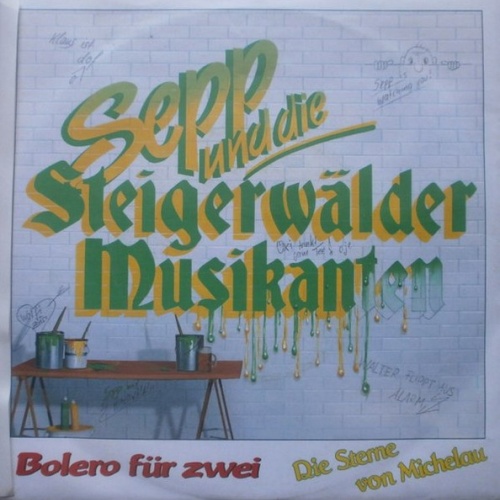 Vinyl / Sepp Und Die Steigerwälder Musikanten - Bolero Für Zwei