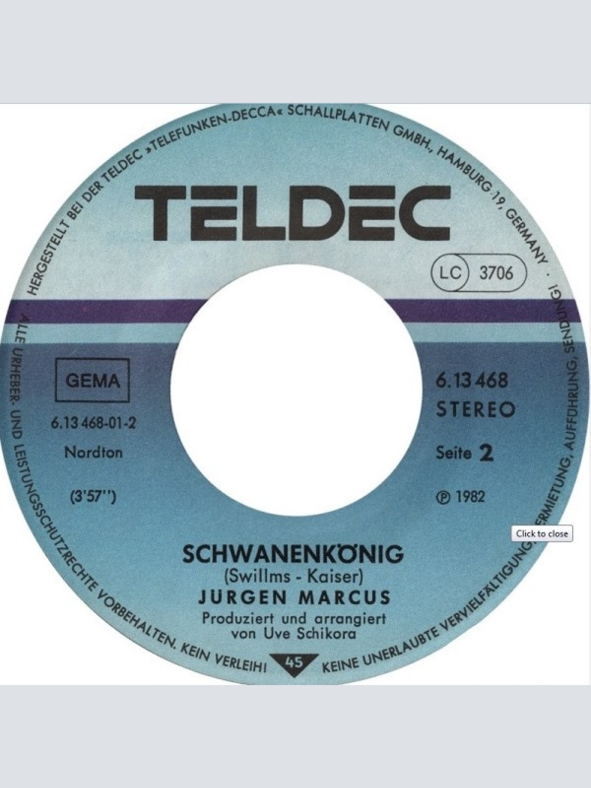 Vinyl / Jürgen Marcus - Das Lied Vom Glücklichsein