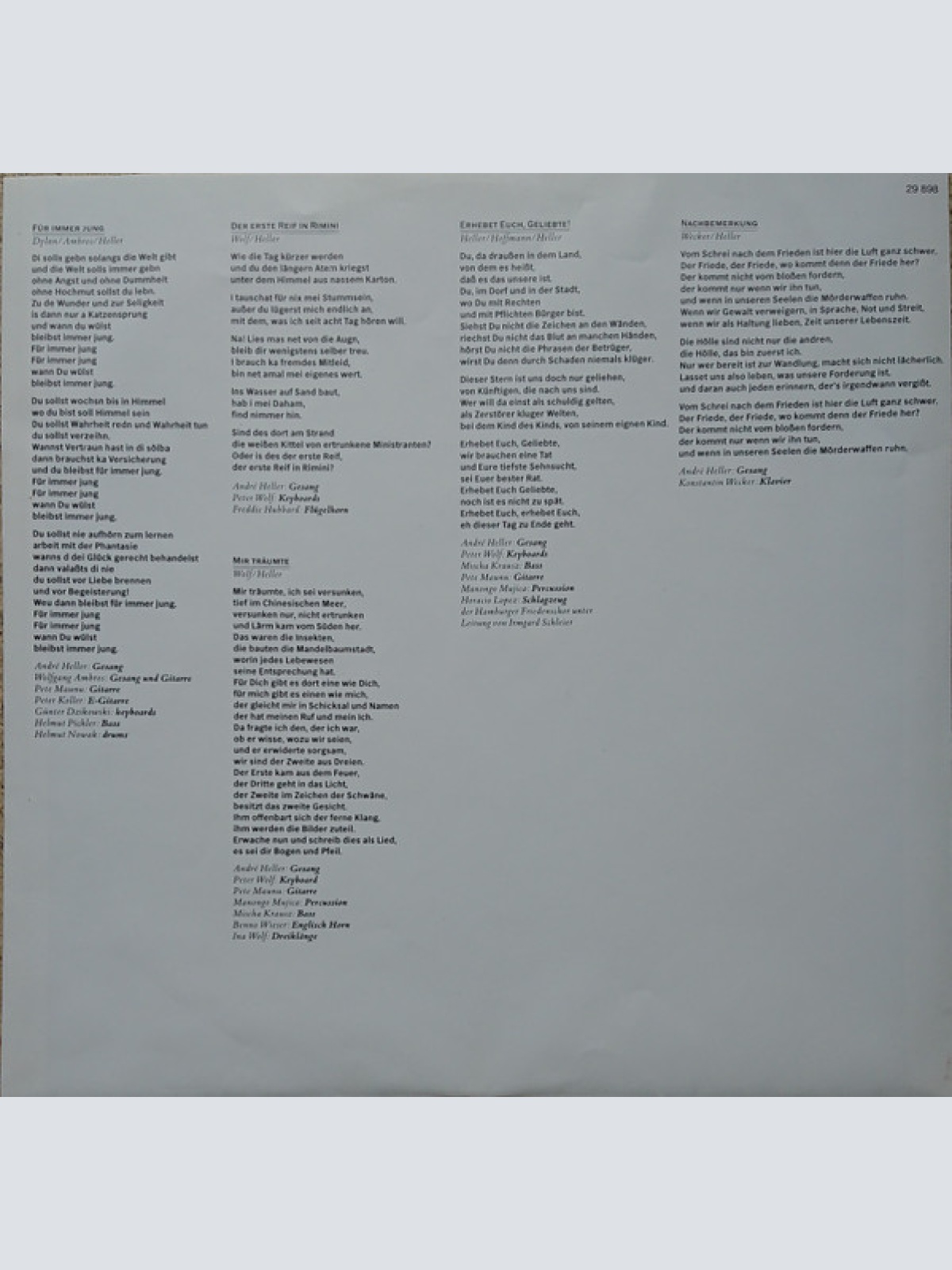 Vinyl / Heller* - Stimmenhören