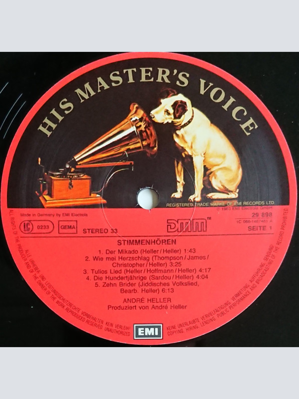 Vinyl / Heller* - Stimmenhören