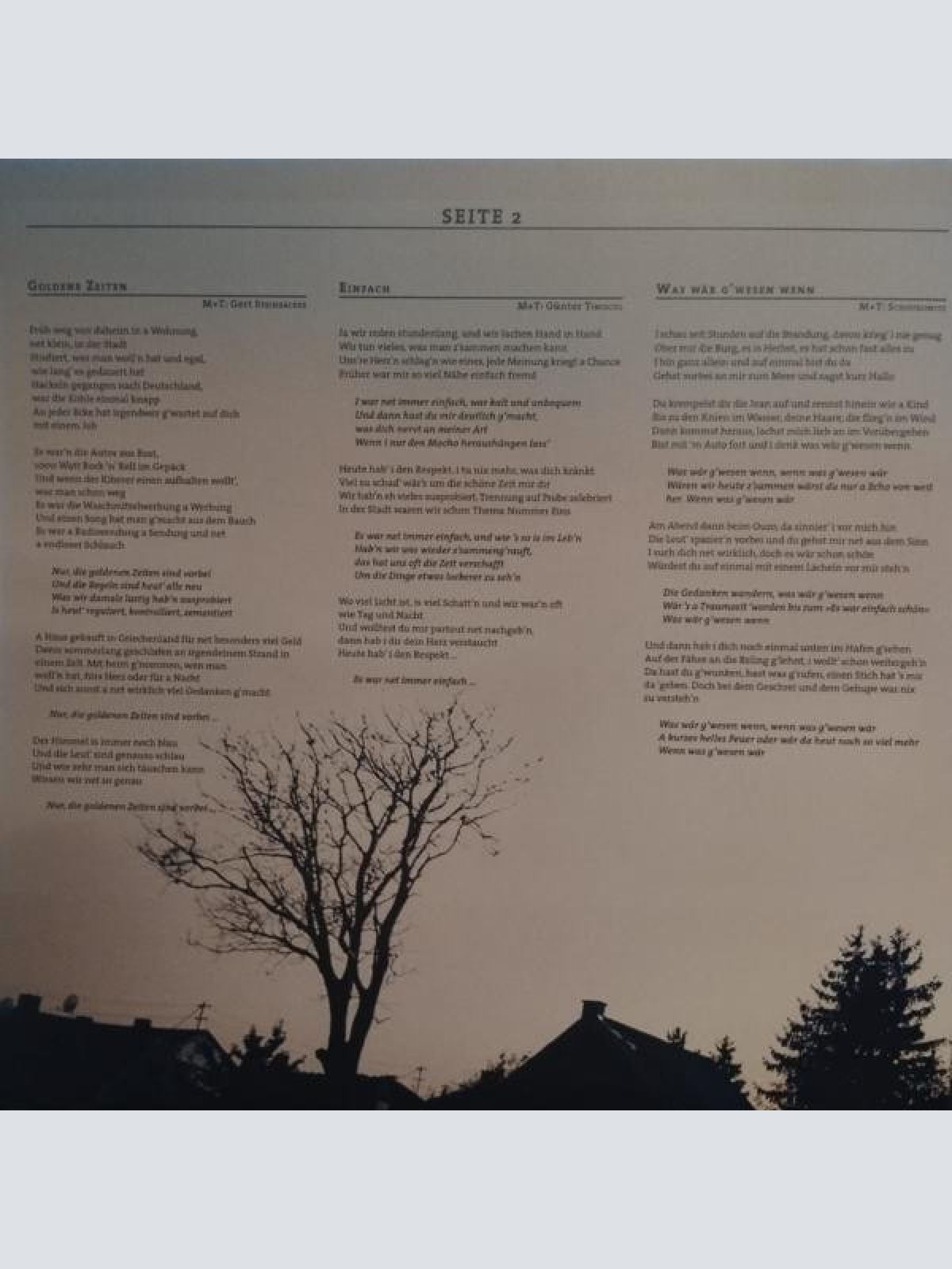 Vinyl / STS (3) - Neuer Morgen