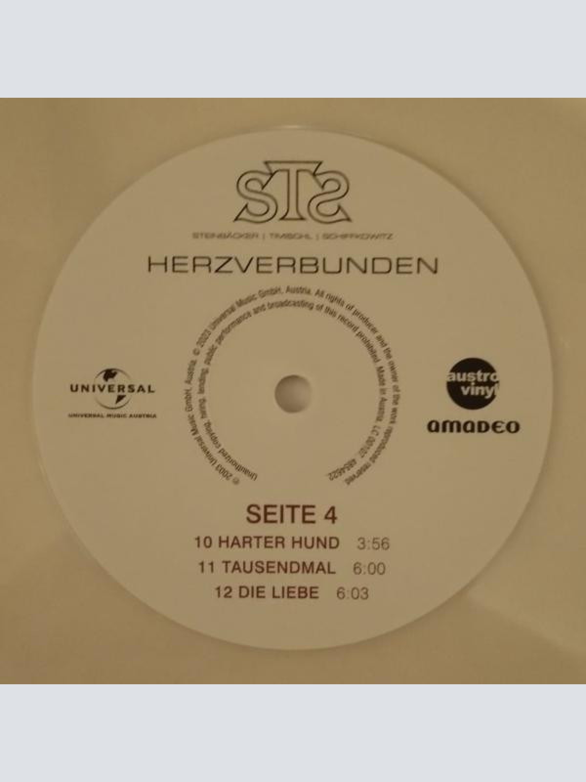 Vinyl / STS (3) - Herzverbunden