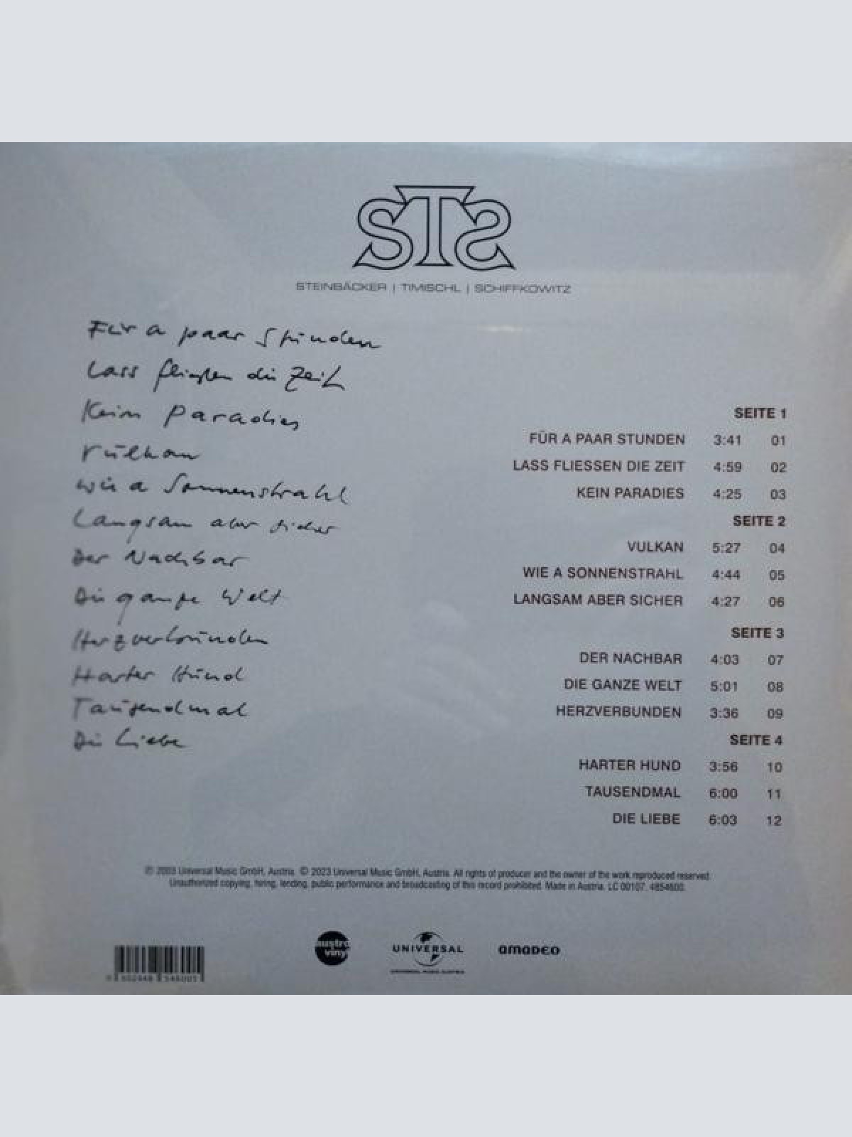 Vinyl / STS (3) - Herzverbunden