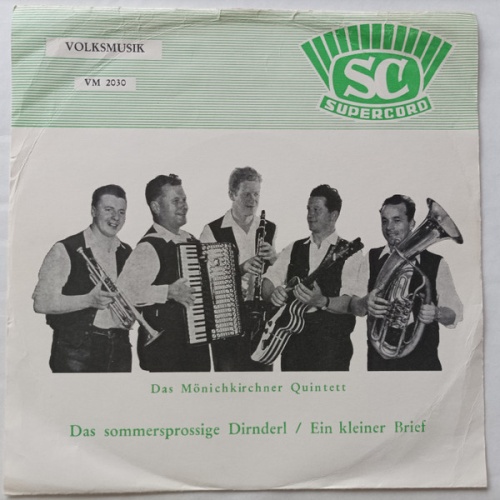 Vinyl / Mönichkirchner-Quintett - Das Sommersprossige Dirnderl / Ein Kleiner Brief
