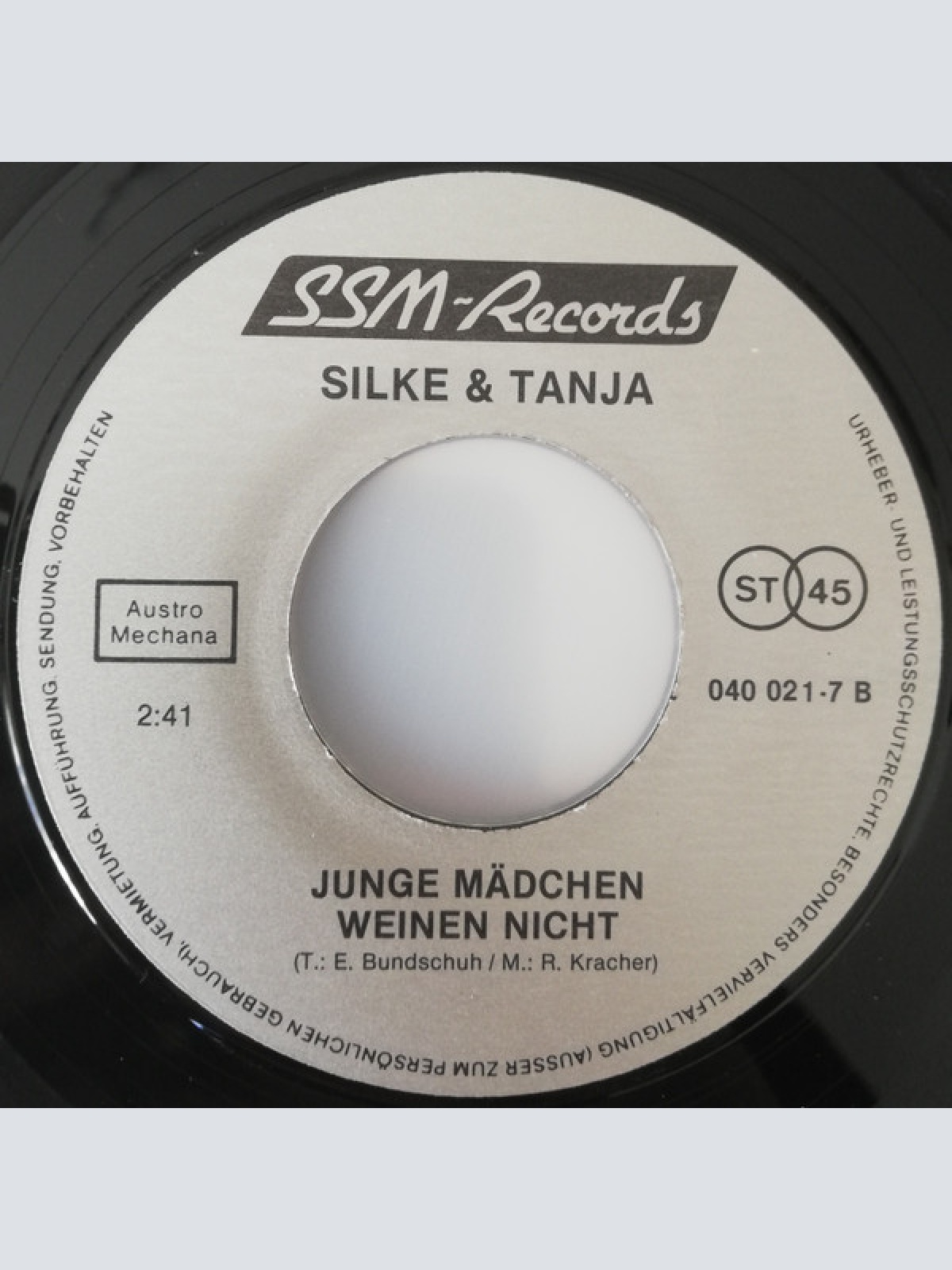 Vinyl / Silke Und Tanja - Disco Fieber