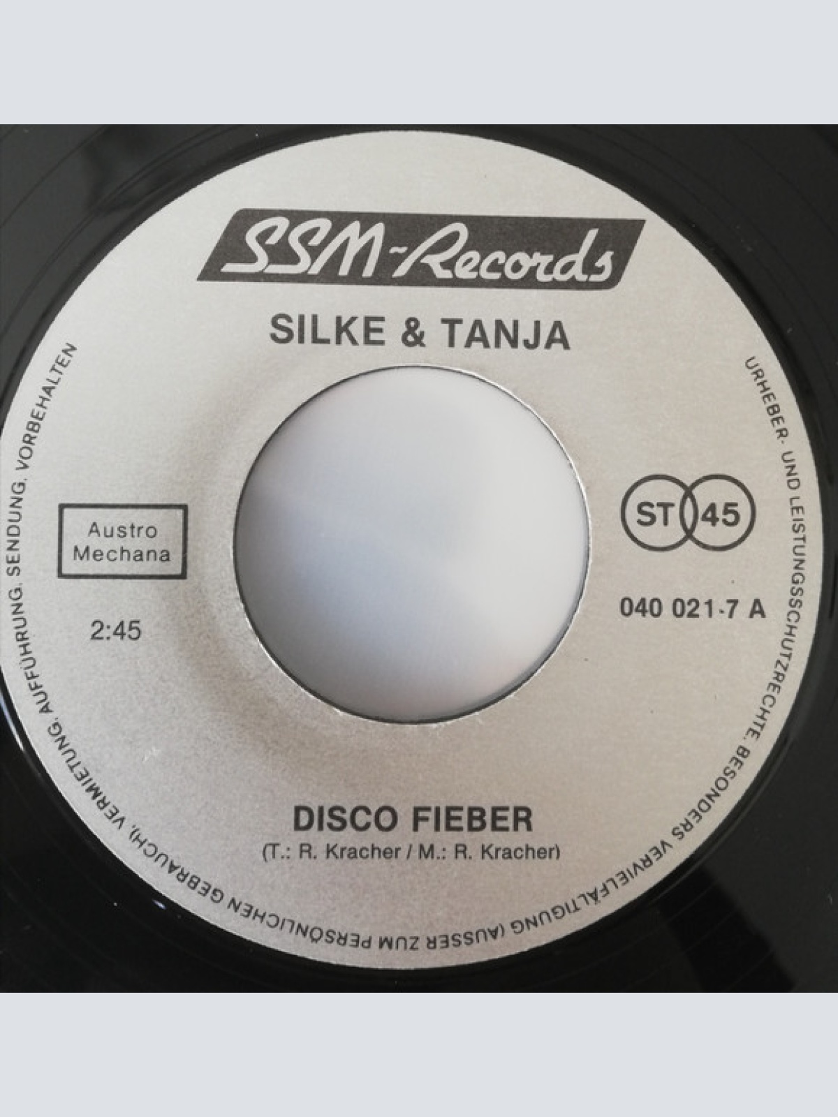 Vinyl / Silke Und Tanja - Disco Fieber