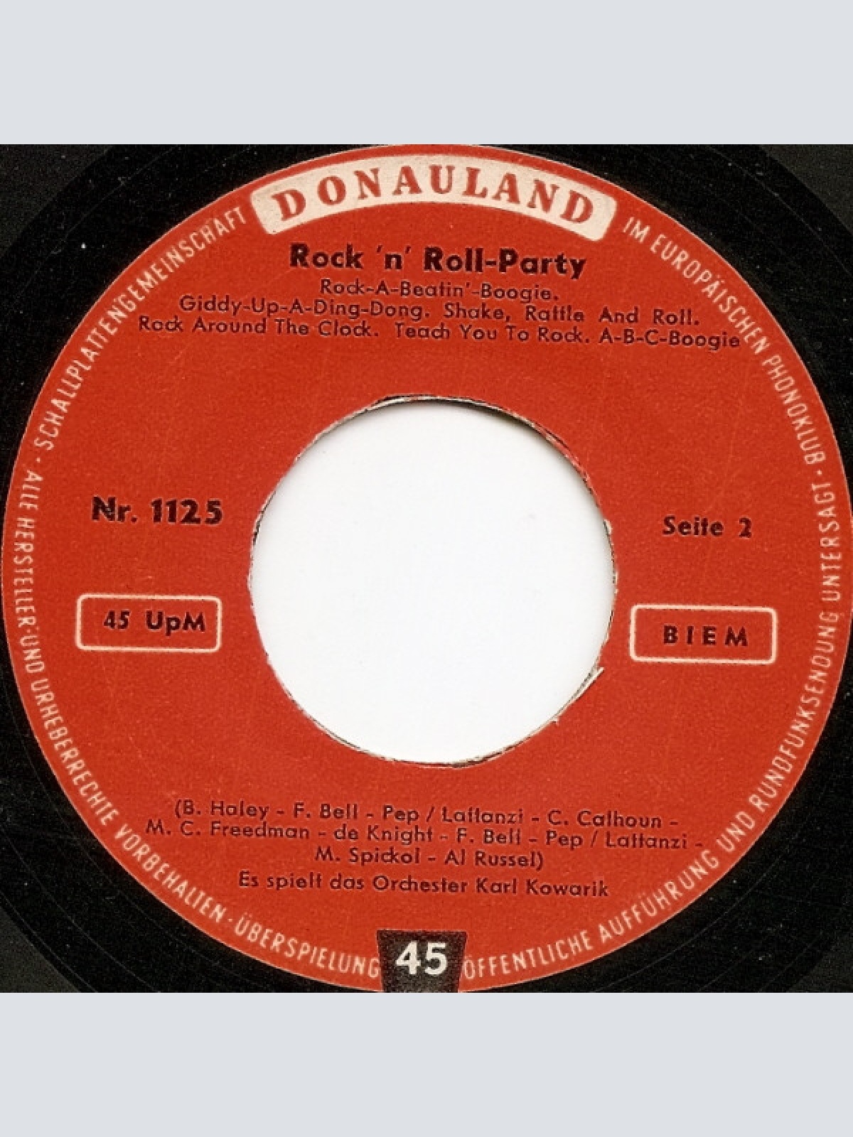 Vinyl / Orchester Lutz Albrecht* / Orchester Klaus Kovarik - Mitternachts-Blues / March From The River Kwai / Rock 'N' Roll-Party