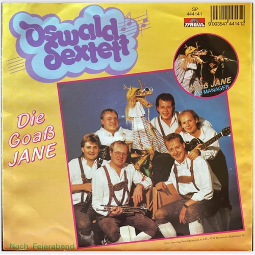 Vinyl / Oswald Sextett - Die Goass Jane