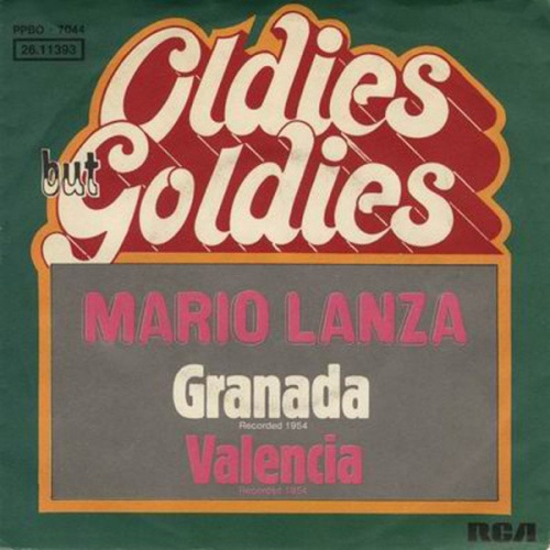 Vinyl / Mario Lanza - Granada / Valencia