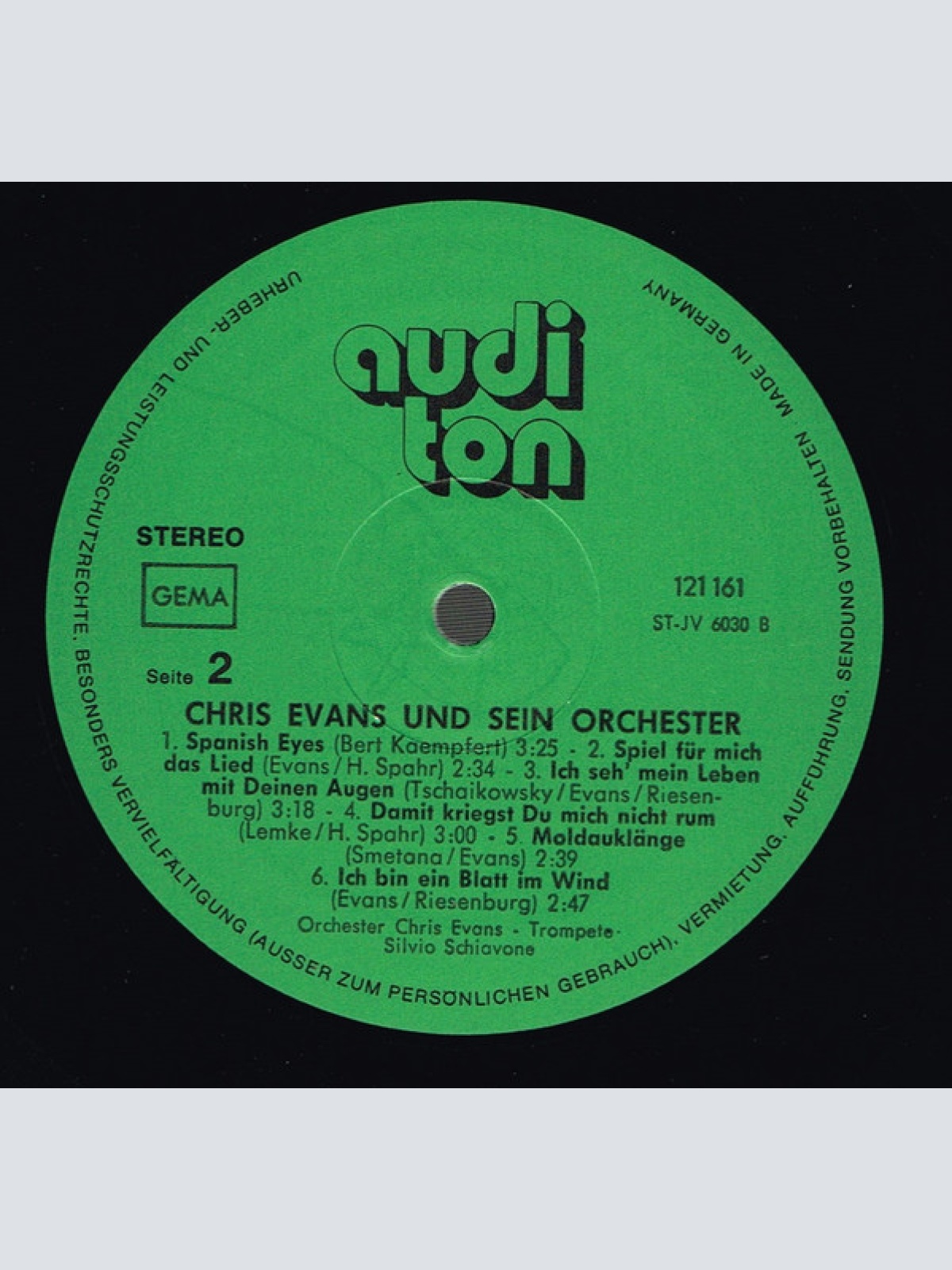 Vinyl / Chris Evans Und Sein Orchester* - Chris Evans Und Sein Orchester