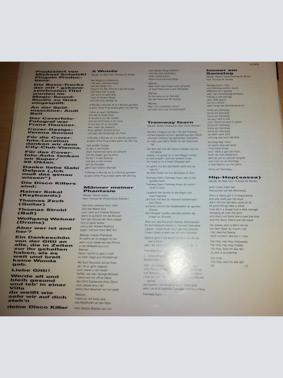 Vinyl / Jazz Gitti & Her Disco Killers* - A Wunda