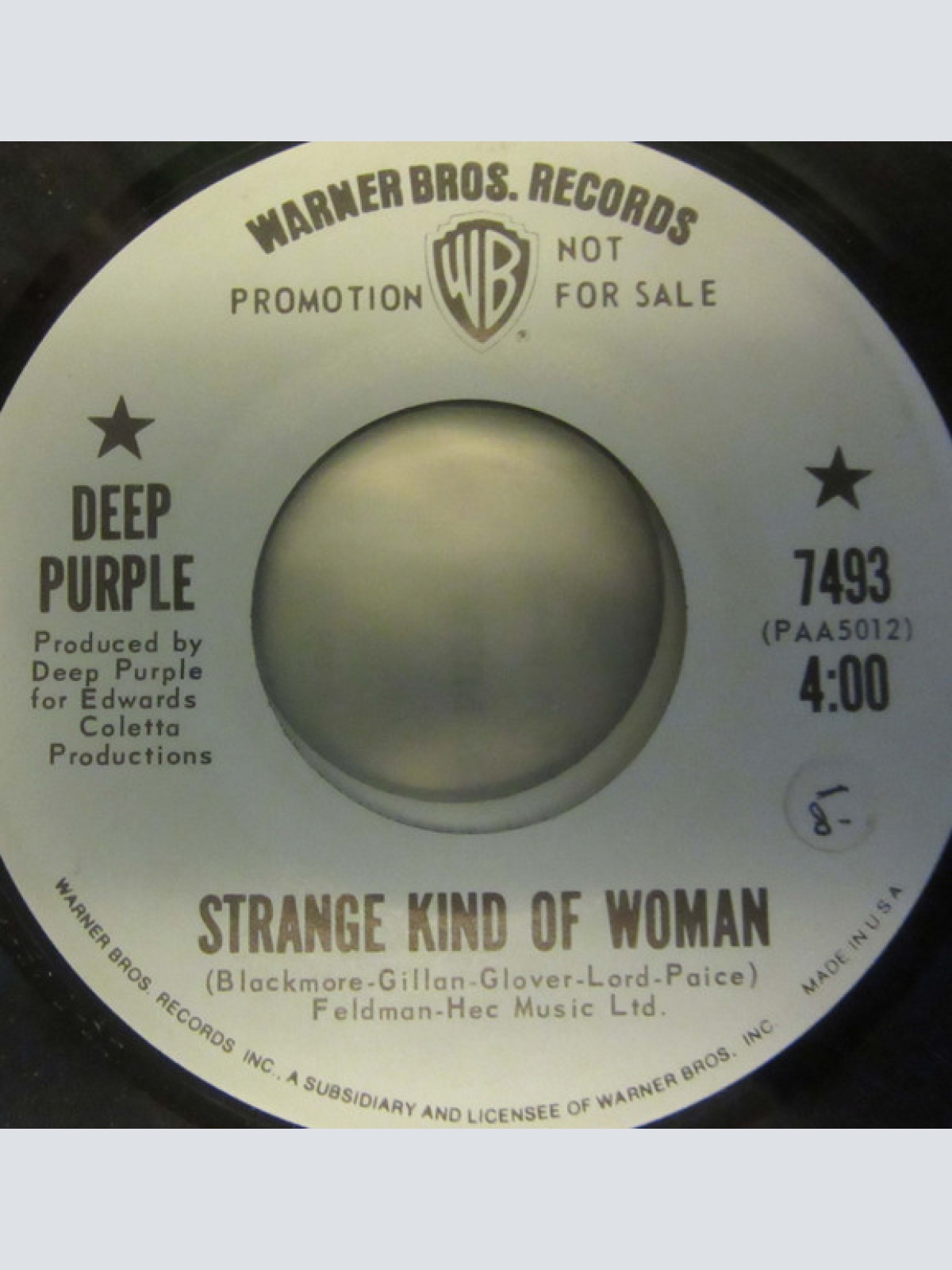 Vinyl / Deep Purple - Strange Kind Of Woman