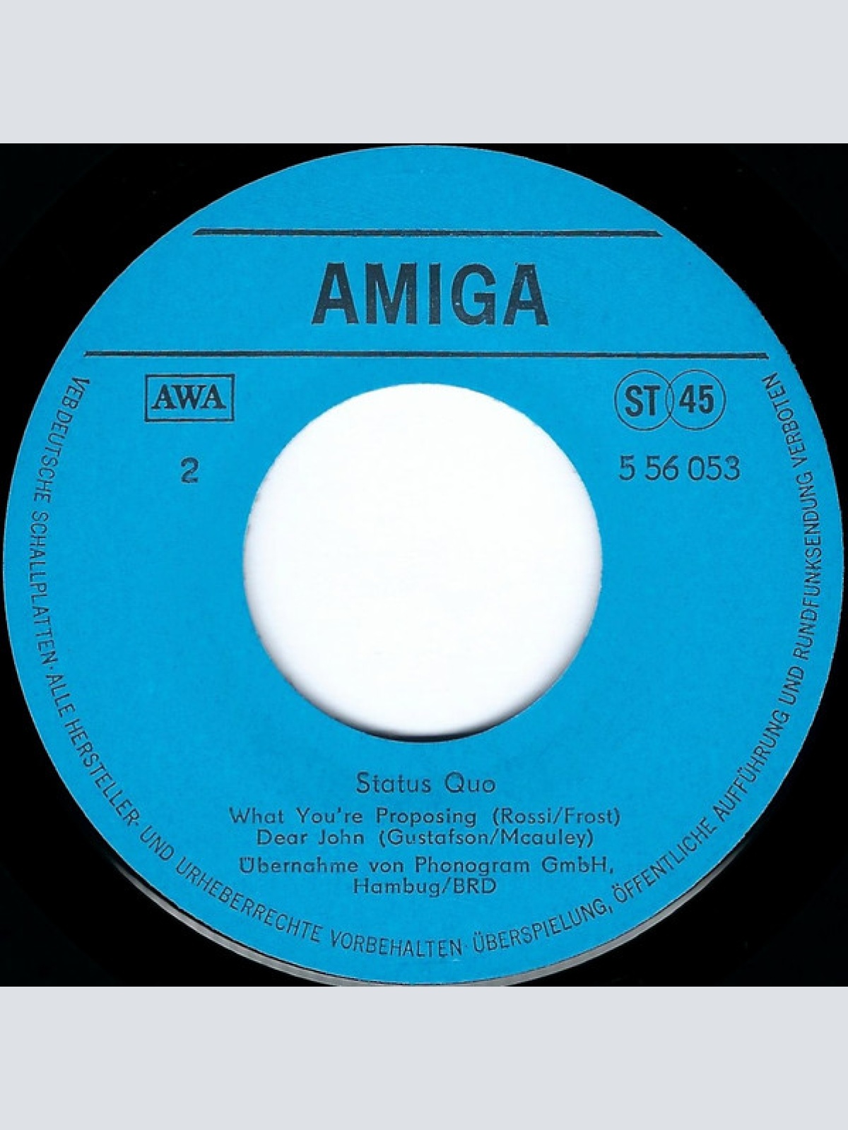 Vinyl / Status Quo - Status Quo