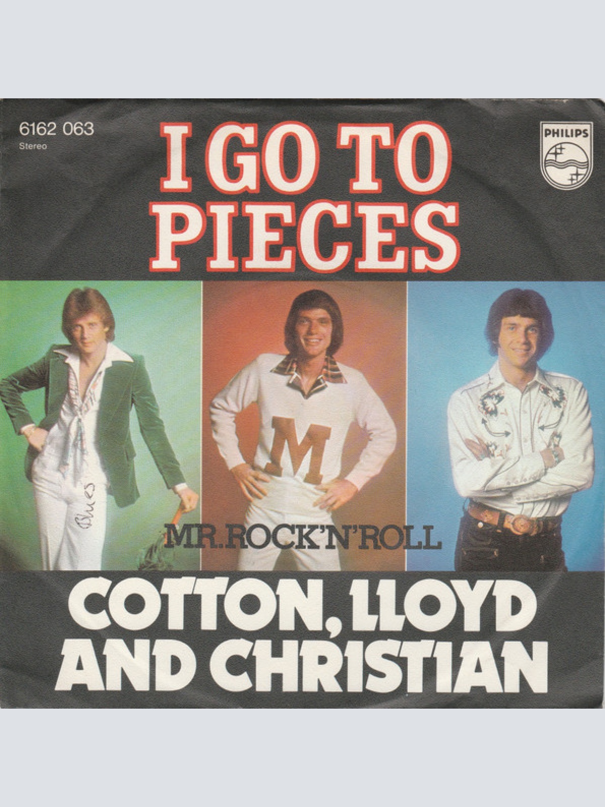 Vinyl / Cotton, Lloyd & Christian - I Go To Pieces / Mr. Rock 'N' Roll
