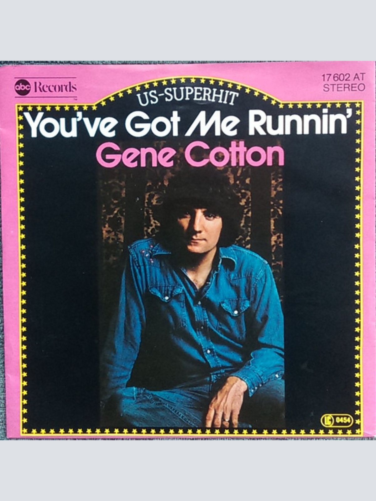 Vinyl / Gene Cotton - You've Got Me Runnin'
