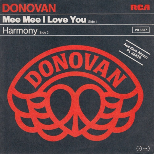 Vinyl / Donovan - Mee Mee I Love You