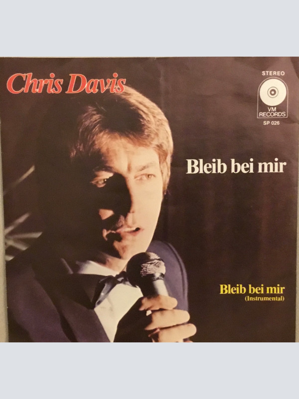 Vinyl / Chris Davis (15) - Bleib Bei Mir