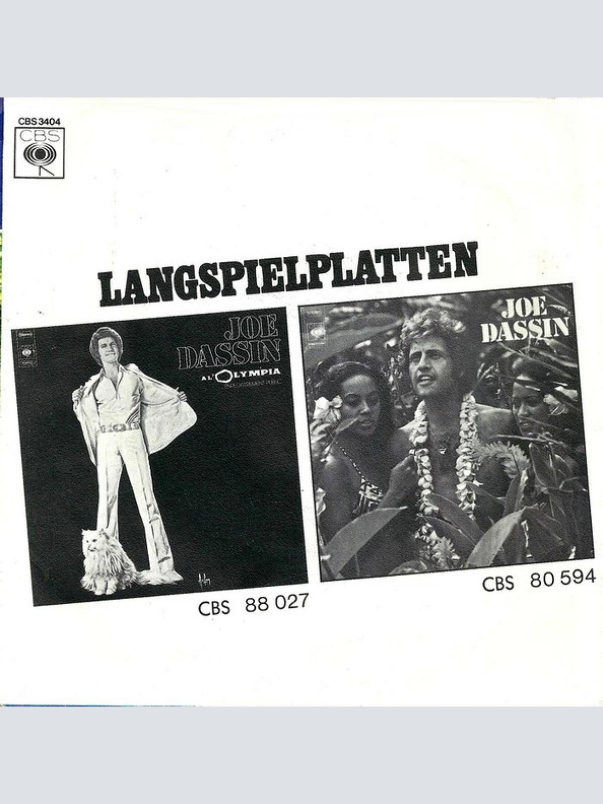 Vinyl / Joe Dassin - L'Ete Indien (Africa)