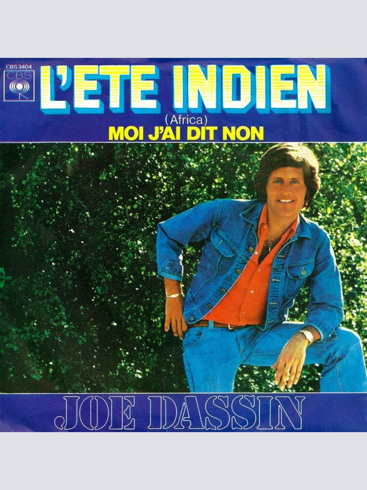 Vinyl / Joe Dassin - L'Ete Indien (Africa)