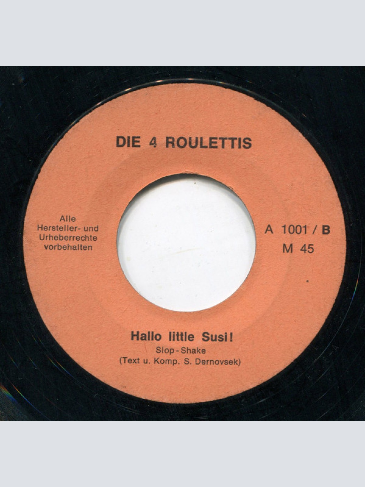 Vinyl / Die 4 Roulettis - Wenn Du Fortgehst / Hallo Little Susi