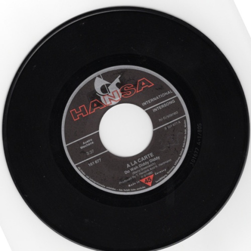 Vinyl / À La Carte - Do Wah Diddy Diddy / Farewell, Farewell To Carlingford