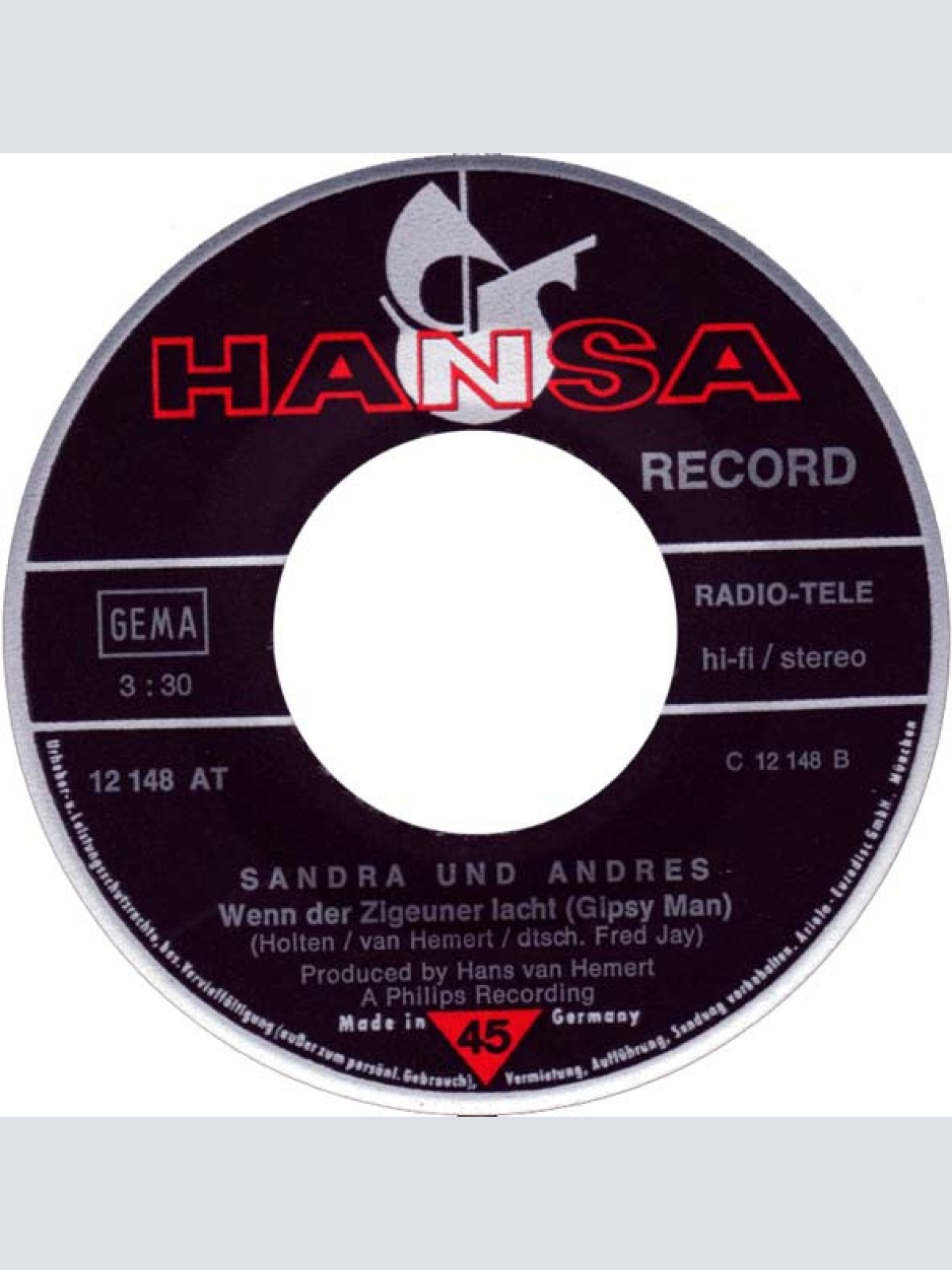 Vinyl / Sandra & Andres - Was Soll Ich Tun