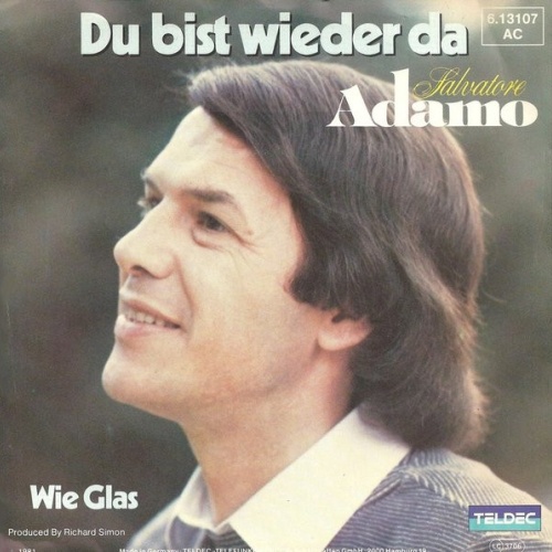 Vinyl / Adamo - Du Bist Wieder Da