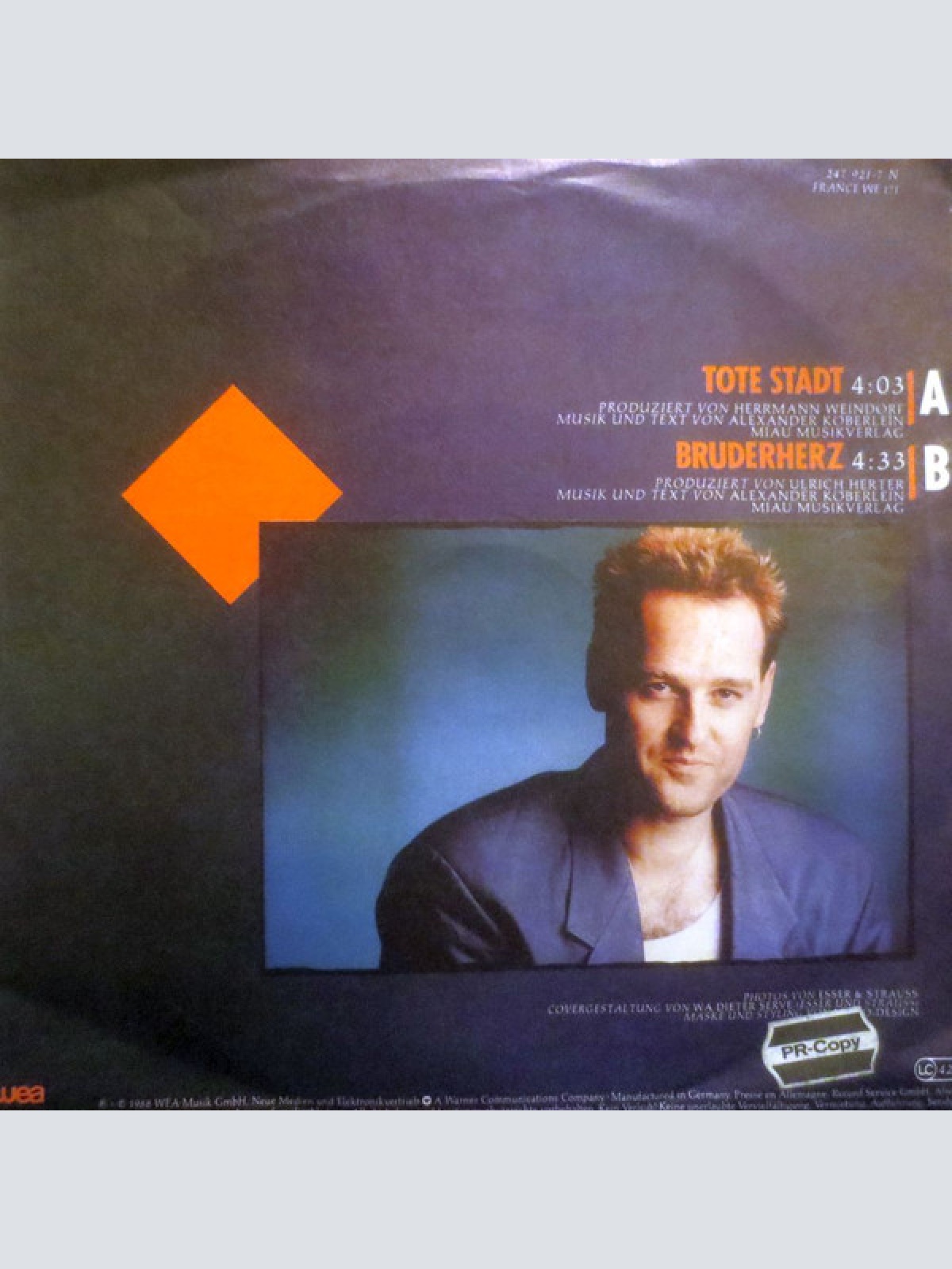 Vinyl / Alexander Köberlein* - Tote Stadt