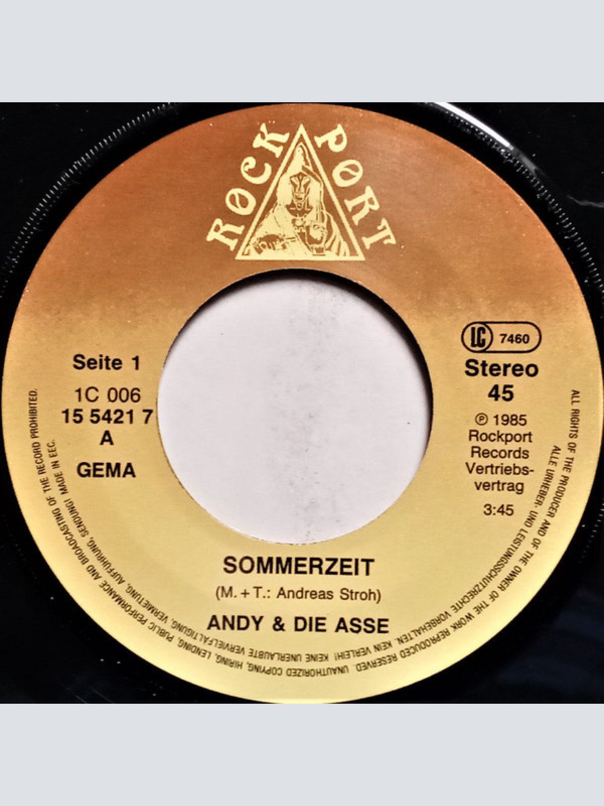 Vinyl / Andy Und Die Asse - Sommerzeit