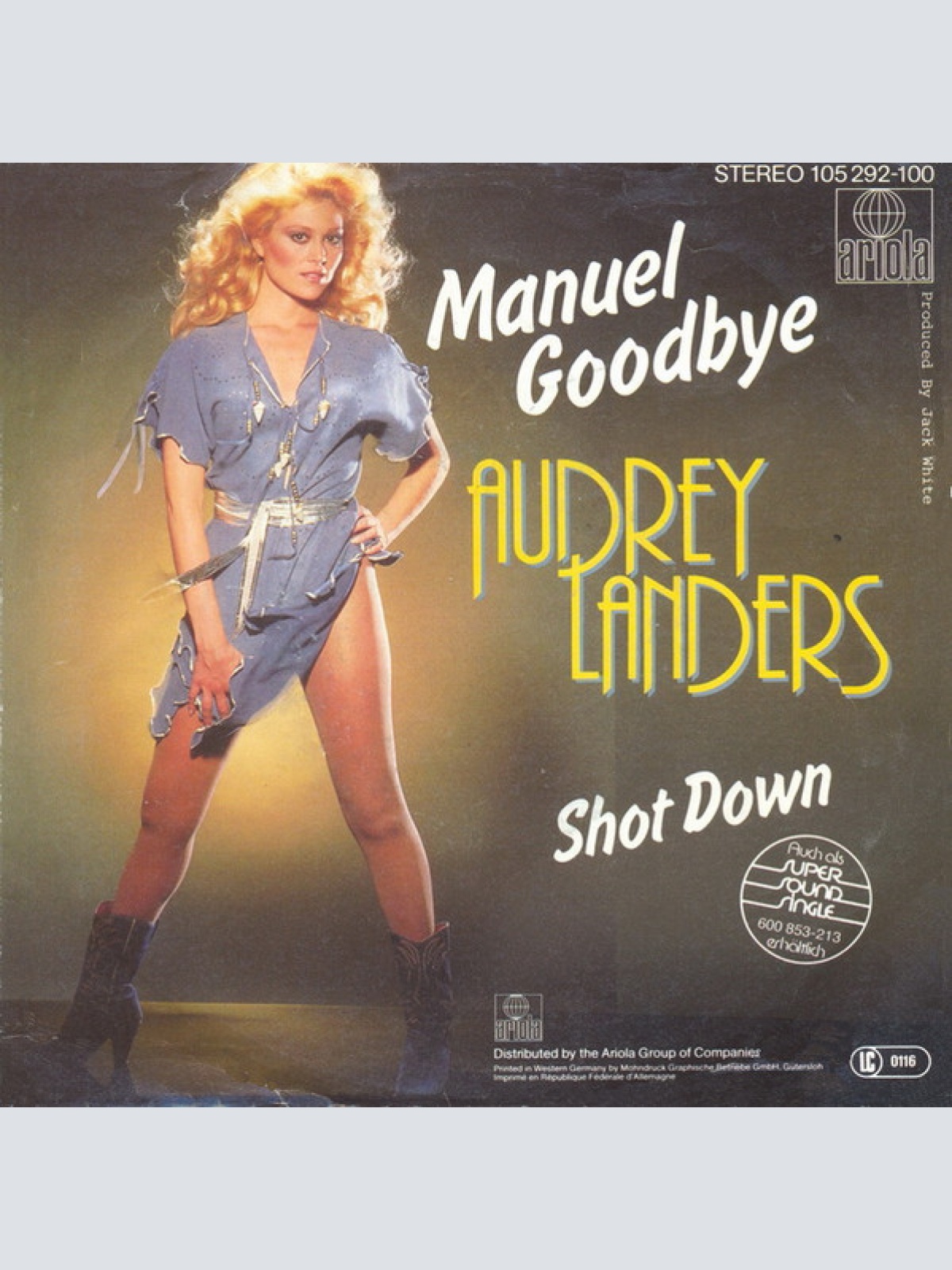 Vinyl / Audrey Landers - Manuel Goodbye