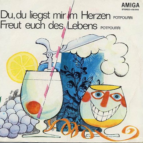 Vinyl / Ballhausorchester Kurt Beyer - Du, Du Liegst Mir Im Herzen (Potpourri) / Freut Euch Des Lebens (Potpourri)