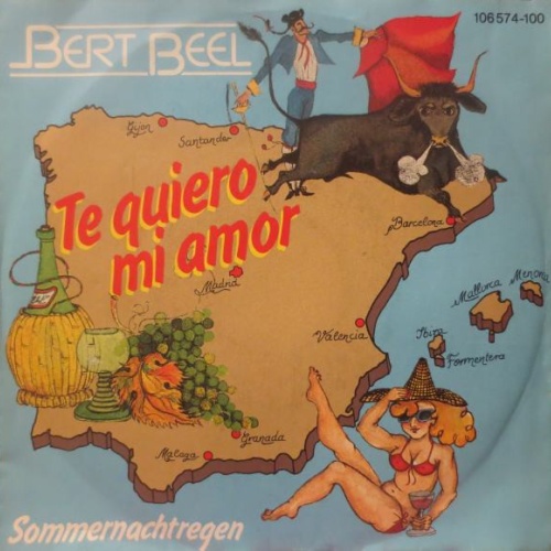 Vinyl / Bert Beel - Te Quiero Mi Amor