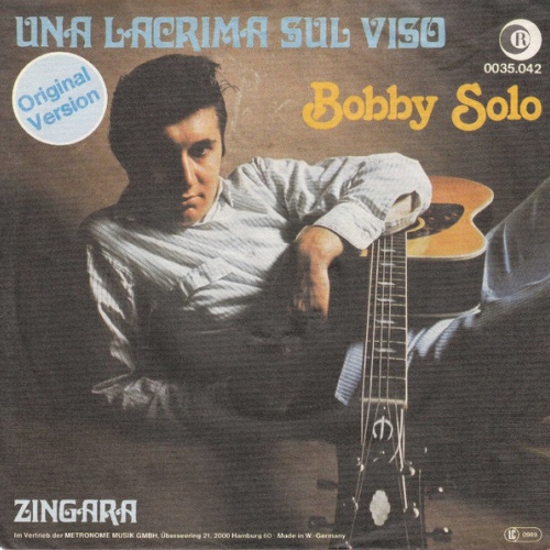 Vinyl / Bobby Solo - Una Lacrima Sul Viso