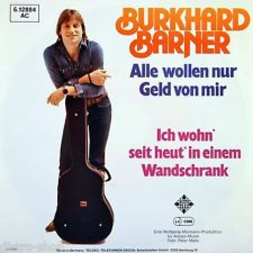 Vinyl / Burkhard Barner - Alle Wollen Nur Geld Von Mir