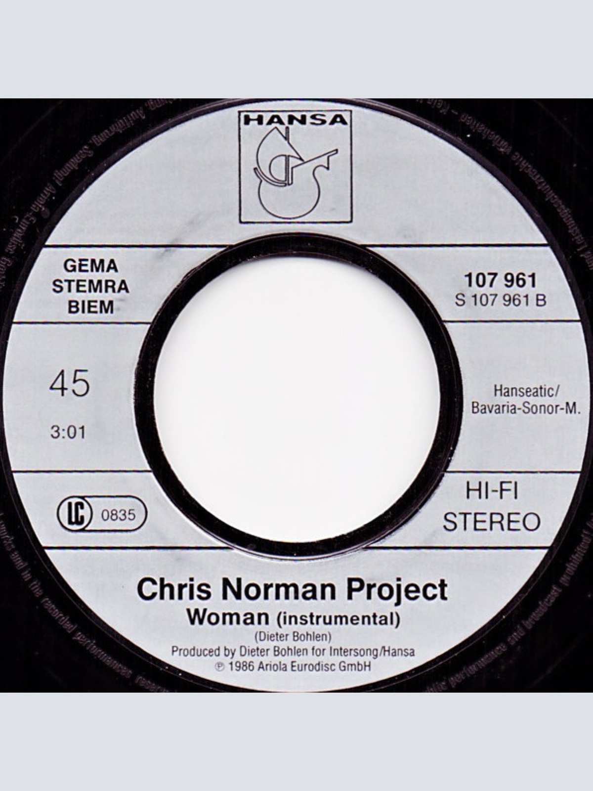 Vinyl / Chris Norman - Midnight Lady