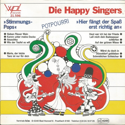Vinyl / Die Happy Singers - Stimmungs-Pops / Hier Fängt Der Spaß Erst Richtig An