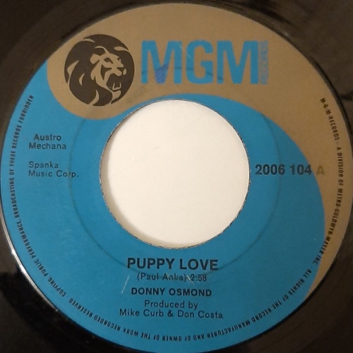 Vinyl / Donny Osmond - Puppy Love