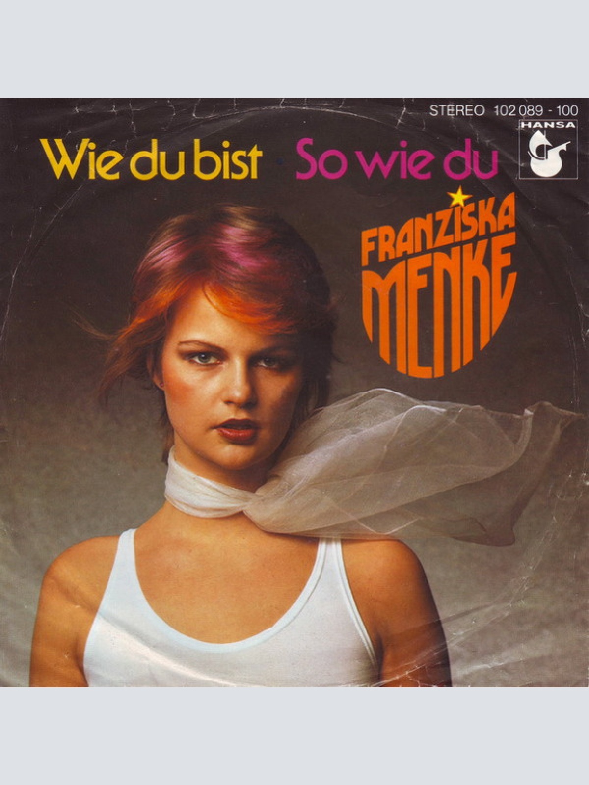 Vinyl / Franziska Menke - Wie Du Bist