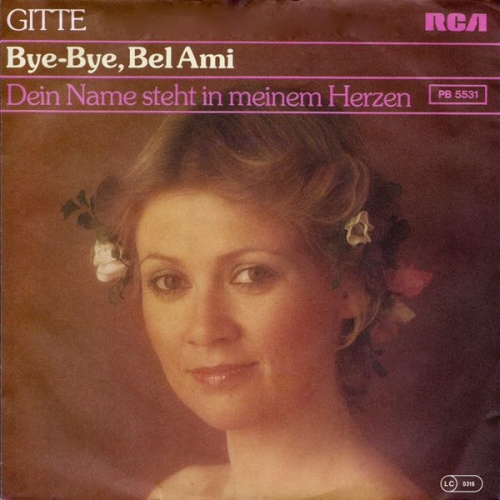 Vinyl / Gitte* - Bye-Bye, Bel Ami