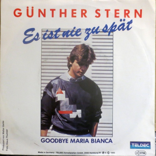 Vinyl / Günther Stern - Es Ist Nie Zu Spät