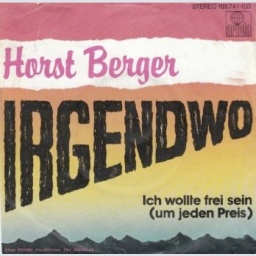 Vinyl / Horst Berger - Irgendwo