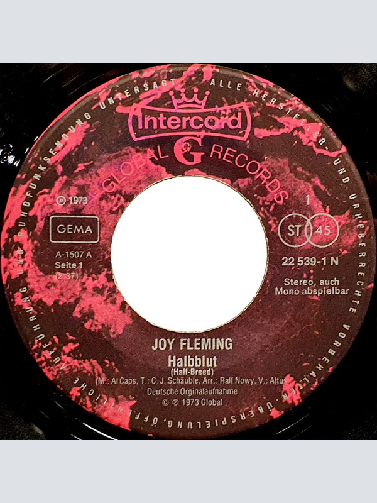 Vinyl / Joy Fleming - Halbblut (Half-Breed)