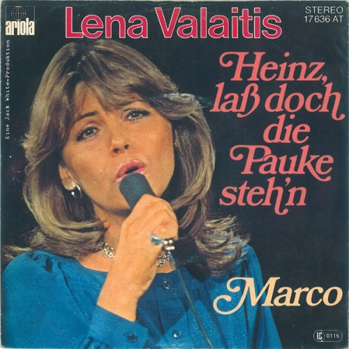 Vinyl / Lena Valaitis - Heinz, Laß Doch Die Pauke Steh'n / Marco