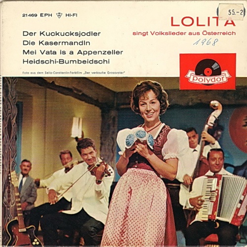 Vinyl / Lolita (3) - Singt Volkslieder Aus Österreich
