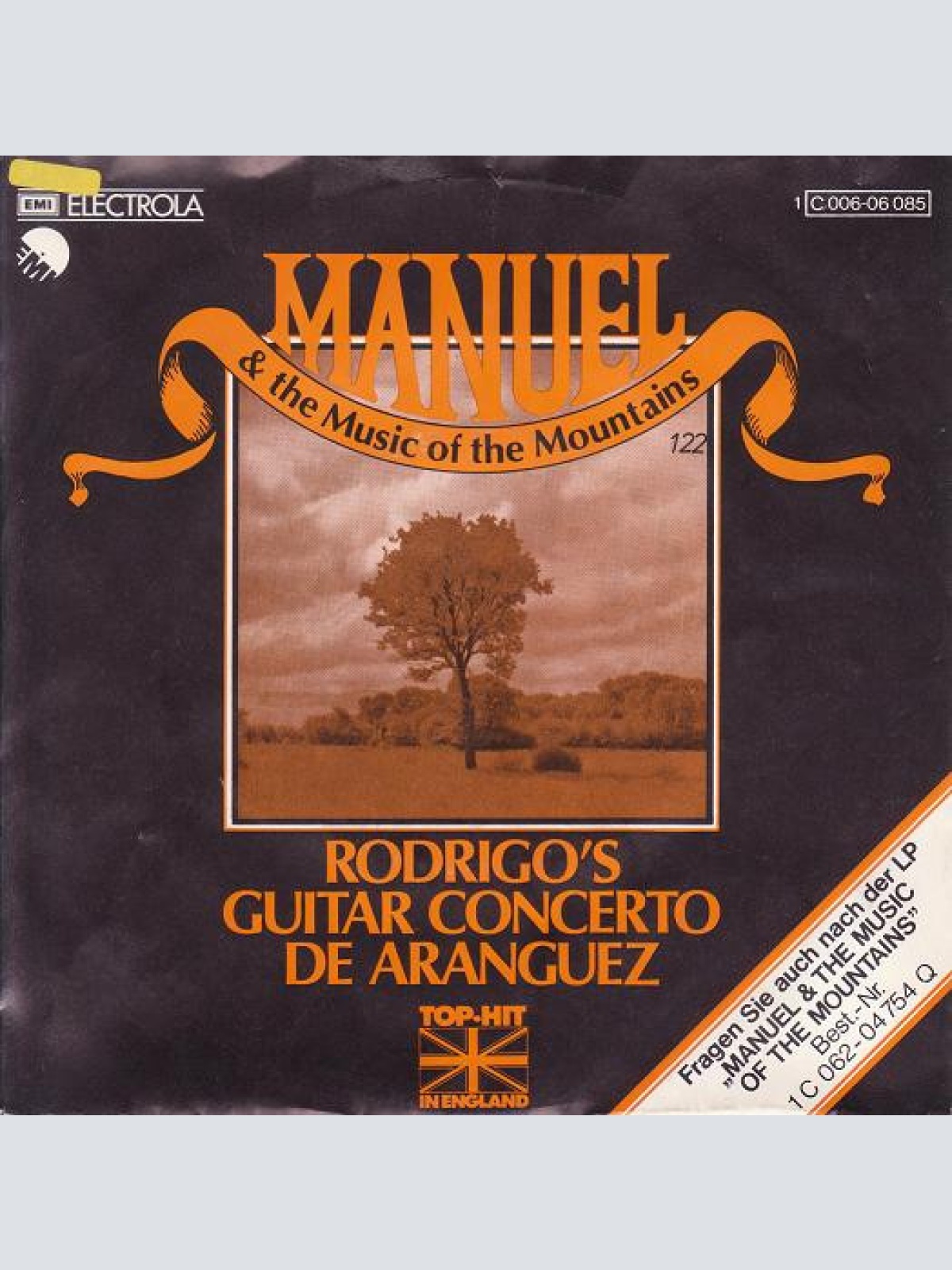 Vinyl / Manuel And The Music Of The Mountains* - Rodrigo's Guitar Concerto De Aranjuez